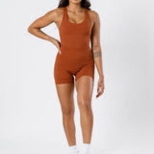 Paragon FlexSweat Shortsuit -Terracotta